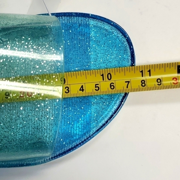 🆕️ 🔥 5$ whit a bundel 🔥 Jelly Slide Sandal, L and XL in Blue Turquoise Ombre - Picture 6 of 6